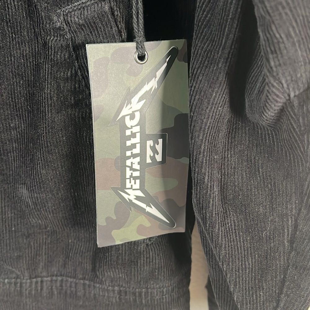 Billabong Metallica Black Album Jacket L - Picture 6 of 9